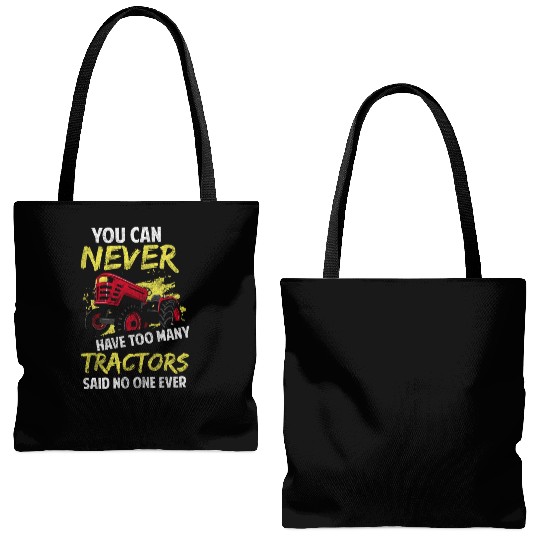 Farmer Tractor Tote Bags (AOP)