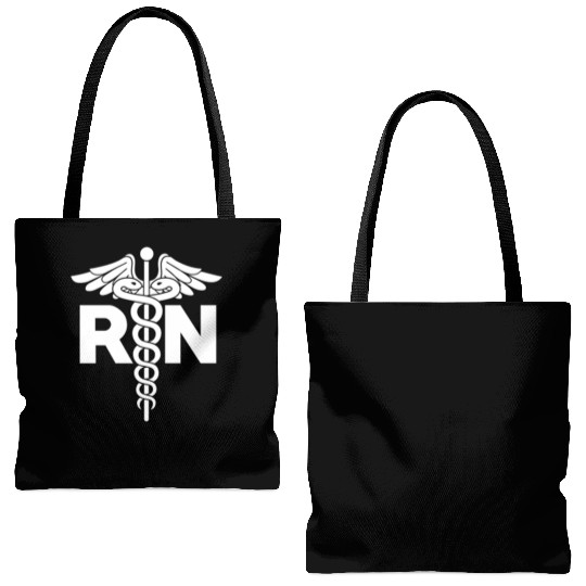 Registered Nurse Rn Hospital Staff For Nurses Tote Bags (AOP)