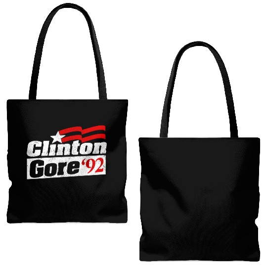 Clinton Gore Bill Clinton 92 Elect Tote Bags (AOP)