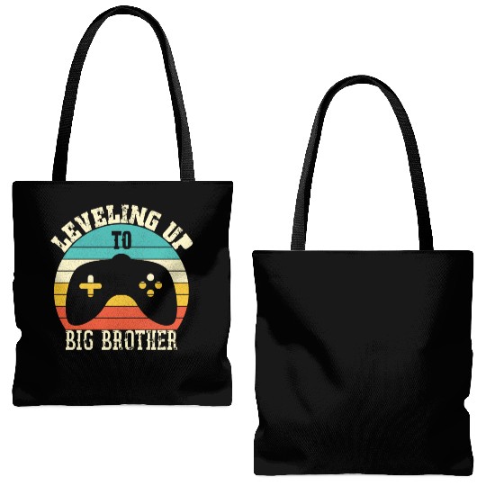 Level up to Big Brother Tote Bags (AOP)