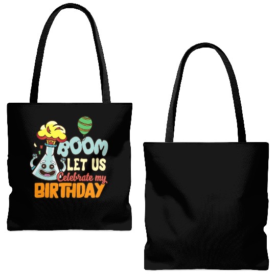 Chemistry Science Chemist Student Funny Tote Bags (AOP)