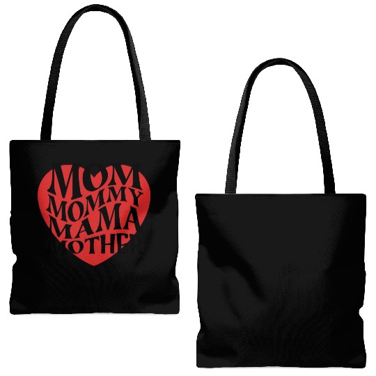 i love mama Tote Bags (AOP)