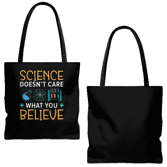 Atheism Anti-Religion Agnostic Freethinker Atheist Tote Bags (AOP)