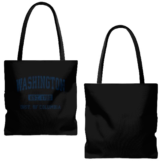 Washington Dc Athletic Sports Tote Bags (AOP)
