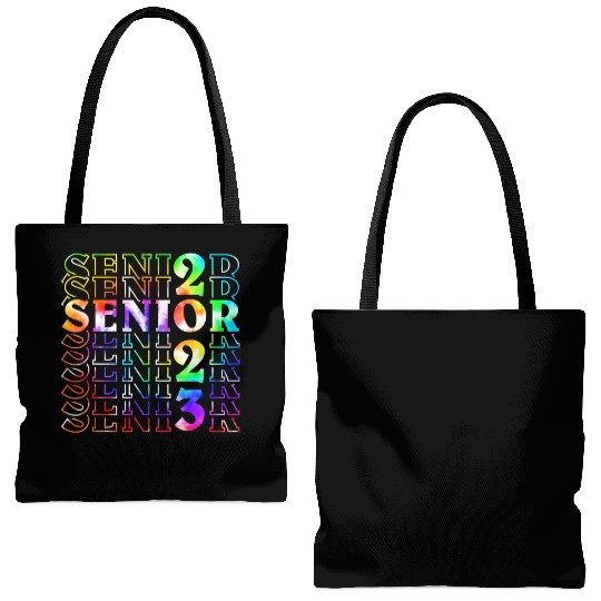 Senior Graduation 23 Men Girl Class of 2023 Senior Tote Bags (AOP)