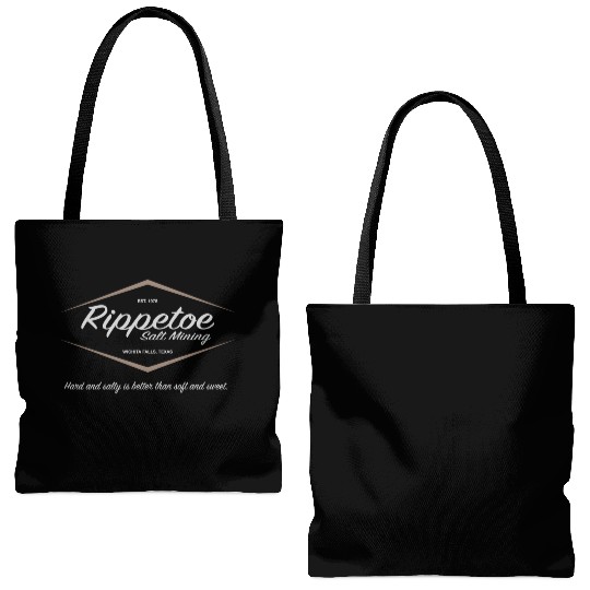 Rippetoe Salt Mining Est 1978 Tote Bags (AOP)