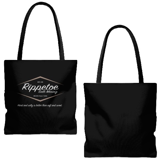 Rippetoe Salt Mining Est 1978 Tote Bags (AOP)