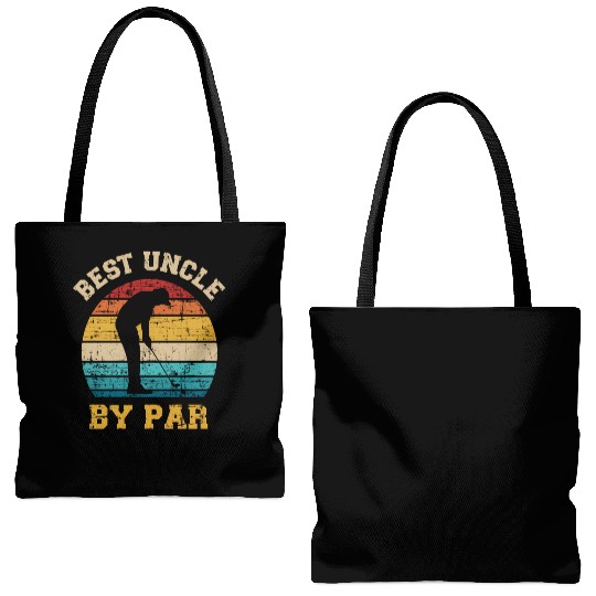 Best Uncle By Par Golf Tote Bags (AOP)