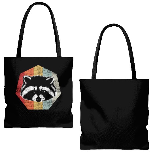 Ra Rac Trash Panda Tote Bags (AOP)