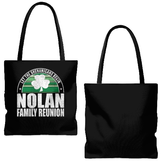 Nolan Family Reunion Irish Tote Bags (AOP)