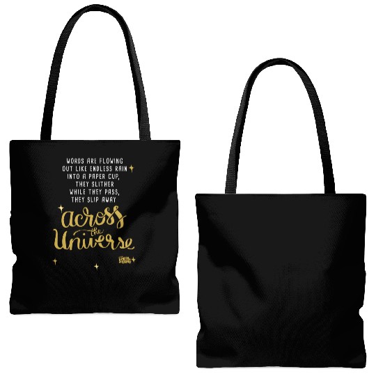Lyrics By And Mccartney Across The Universe Tote Bags (AOP)