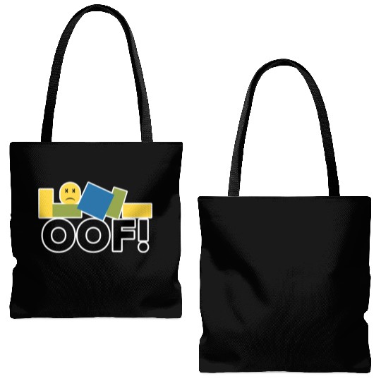 Jenr8D Oof Grey Small Tote Bags (AOP)