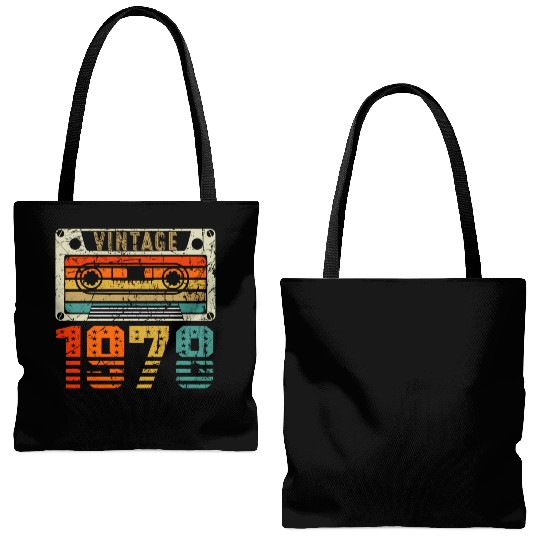 1978 44 And 44Th Tote Bags (AOP)