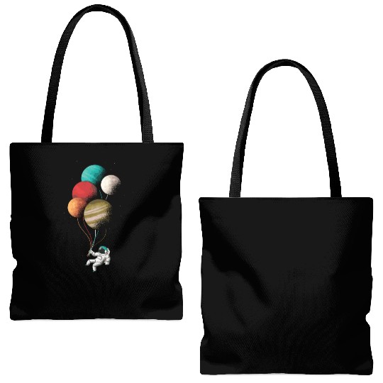 Astronaut Balloons Tote Bags (AOP)