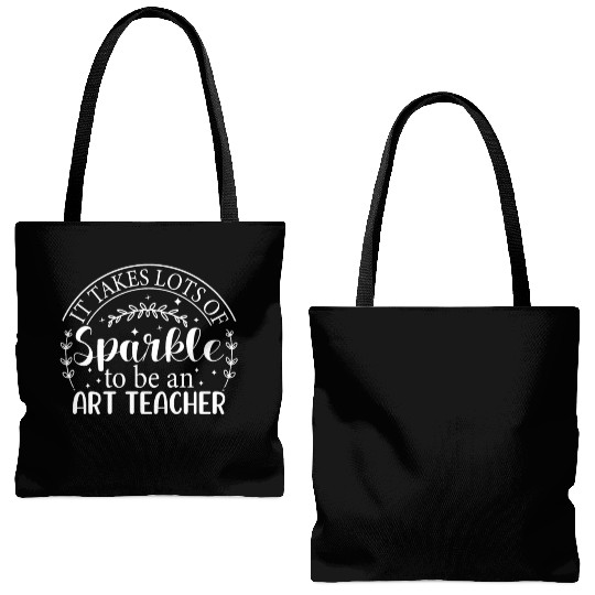 Art Teacher Funny Back To School Art Artist Painte Tote Bags (AOP)