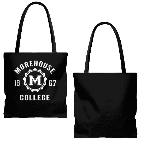 Morehouse Maroon Tigers Stamp Logo Officially Lice Tote Bags (AOP)