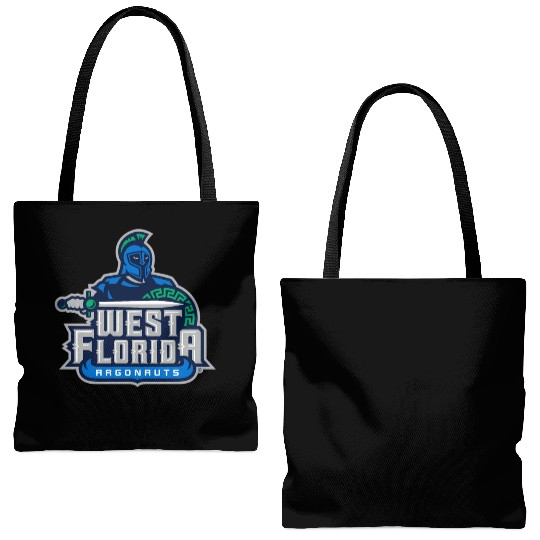 West Florida Argonauts Icon Officially Licensed Tote Bags (AOP)