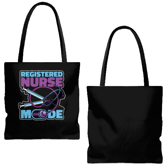 Registered Nurse Mode On Hotal Registered Tote Bags (AOP)