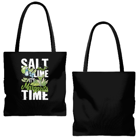 Salt And Lime It'S Margarita Time Pub Crawl Pytime Tote Bags (AOP)