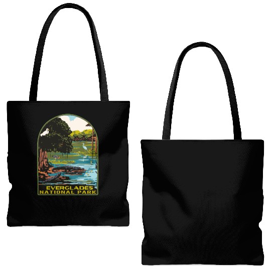 everglades national park Tote Bags (AOP)