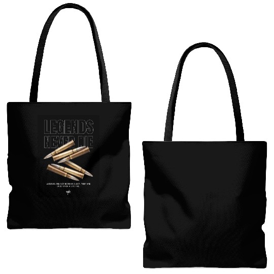 Legends Never Die Tote Bags (AOP)