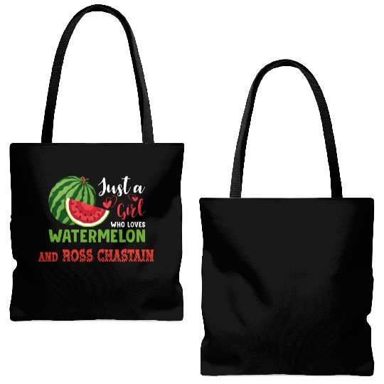 Just A Who Loves Watermelon And Ross Chastain Tote Bags (AOP)