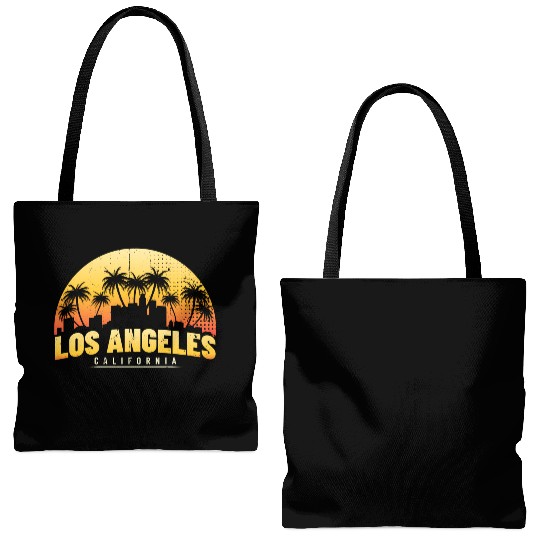 Los Angeles - California - Aestehtic - Tote Bags (AOP)