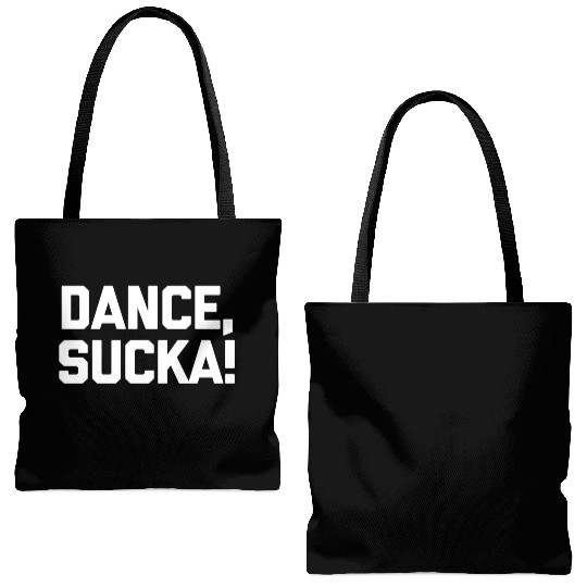 Dance Sucka Dancing Saying Dance Teacher Tote Bags (AOP)