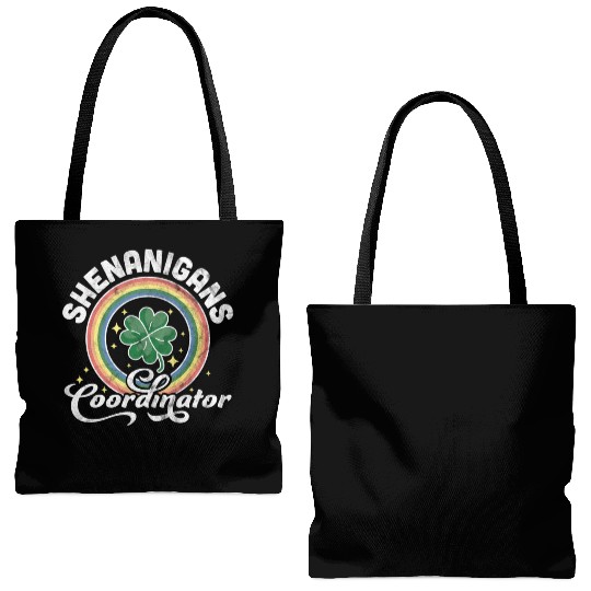 Shenanigans Coordinator Teacher St Patrick'S Day Tote Bags (AOP)