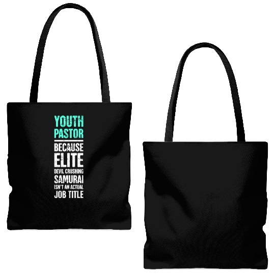 Jesus Worship Sunday Church Youth Christian Pastor Tote Bags (AOP)