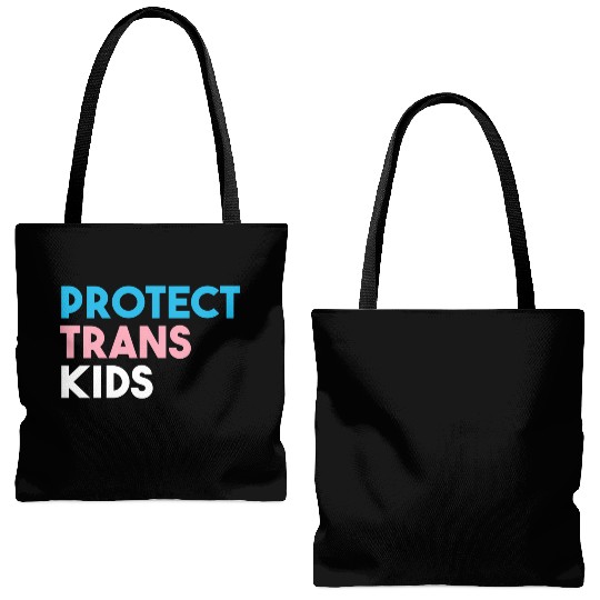 Protect Trans Transgender Pride Tote Bags (AOP)