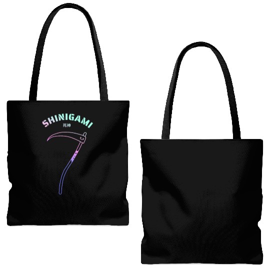 Shinigami scythe - god of death Tote Bags (AOP)