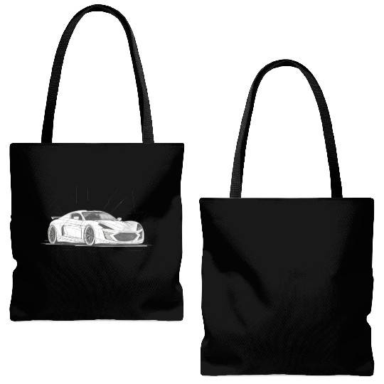 Car Racing Sport Lover Fast Supercar Enthusiast Tote Bags (AOP)