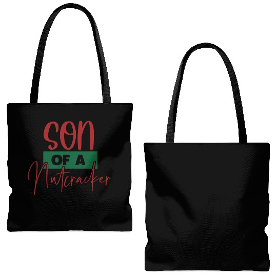 Son Of A Nutcracker Tote Bags (AOP)