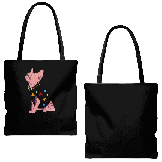 pink cute cat meowed funny meowdy cowboy for you Tote Bags (AOP)