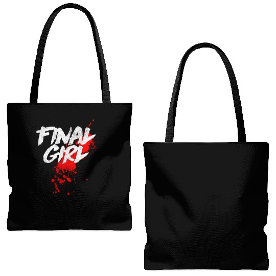 Final Horror Movie Slasher Film Tote Bags (AOP)