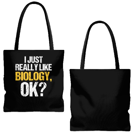 Biology Gift Biologist Tote Bags (AOP)