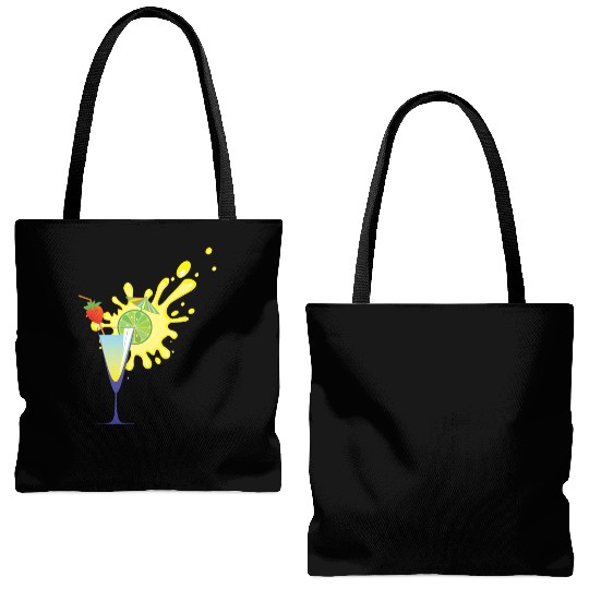 Fresh Summer Juice Tote Bags (AOP)