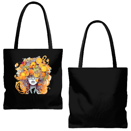 Psychedelic Retro Revival: Embrace the Groovy Vibe Tote Bags (AOP)