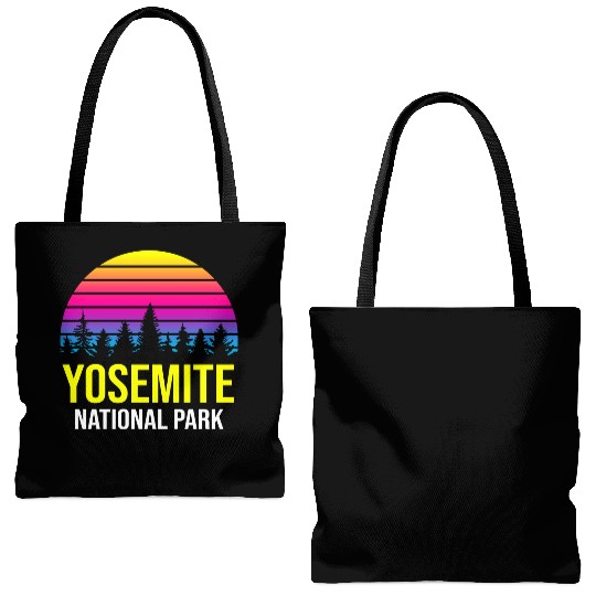 Yosemite National Park Tote Bags (AOP)