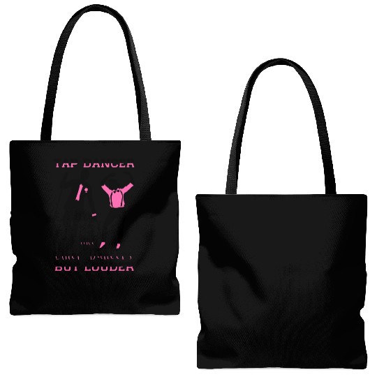 Tap Dancer Tap Dancing Shoes Tap Dance Teacher Tote Bags (AOP)