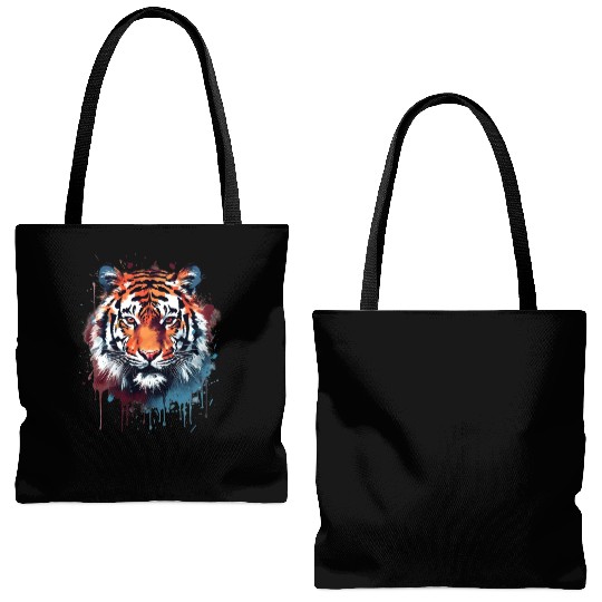 Tiger Design for a Tiger lovers Tote Bags (AOP)