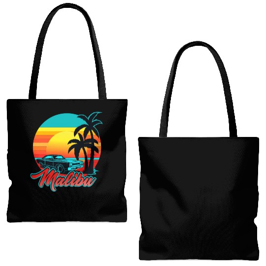 Malibu Tote Bags (AOP)