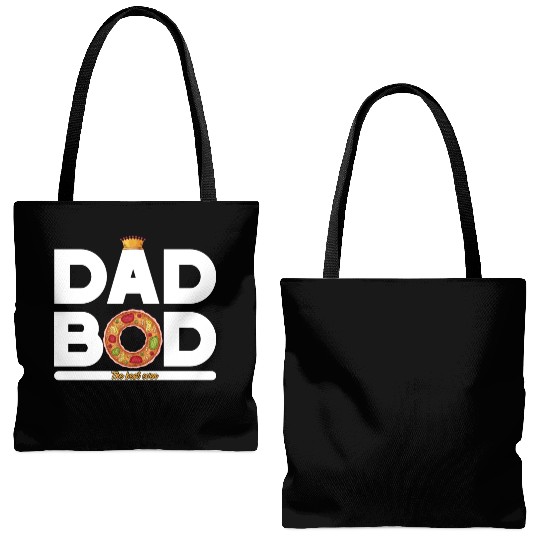 Dad Bod is the best dad ever Tote Bags (AOP) Gifts for Dad