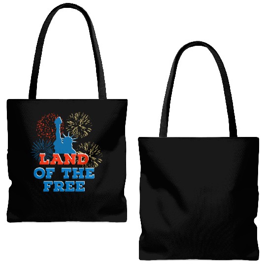Land of the free gift Tote Bags (AOP)