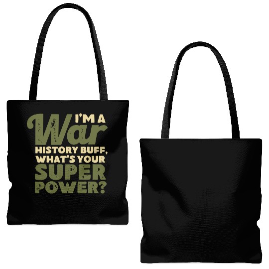I'm a War History Buff - WW2 Enthusiast Tote Bags (AOP)