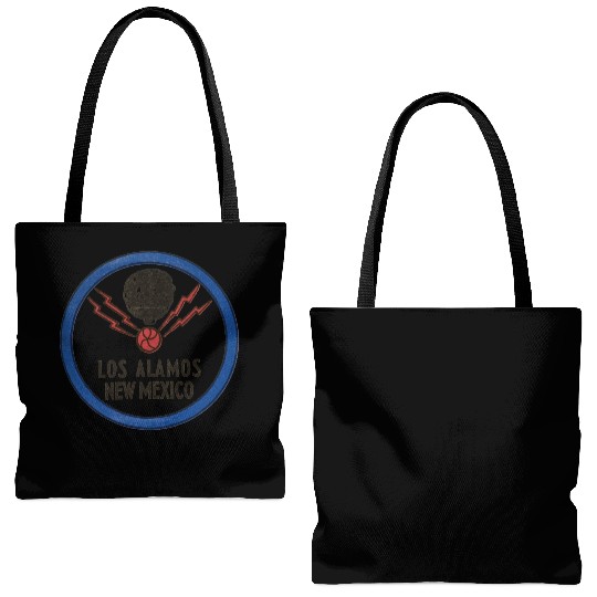Manhattan Project Los Alamos, New Mexico Nuclear W Tote Bags (AOP)