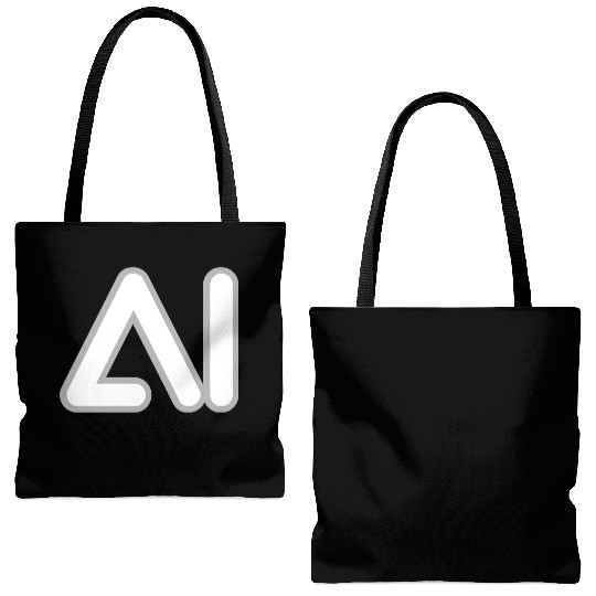 AI Artificial Intelligence Computer Science Tote Bags (AOP)