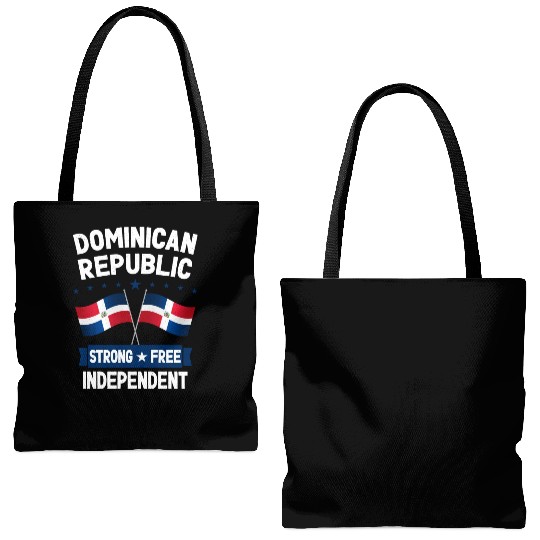Dominican Republic Tote Bags (AOP)