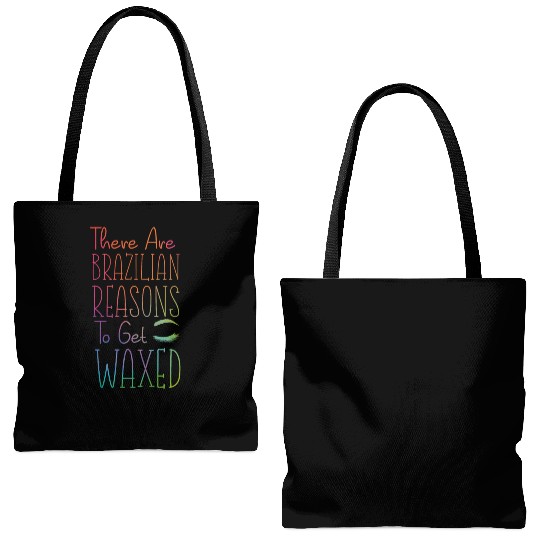 Cute Esthetician Skincare Tote Bags (AOP)